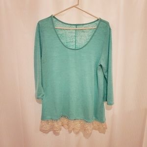 Arizona Jean Co. Turquoise tunic